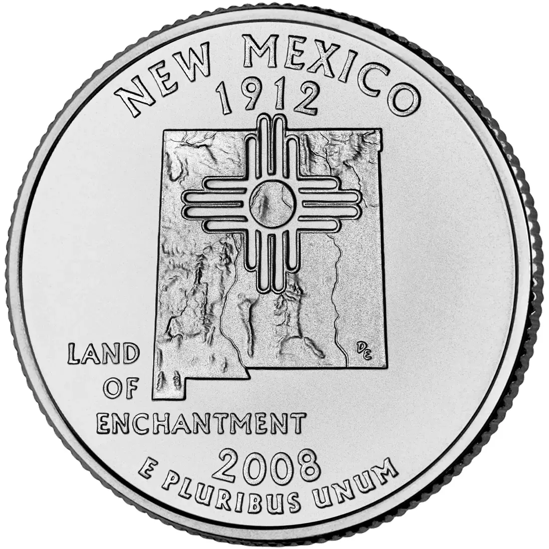 2008-D New Mexico State Quarter