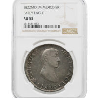 1822-MO|JM Mexico 8 Reales Iturbide