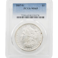 1897-S $1 Morgan Silver Dollar
