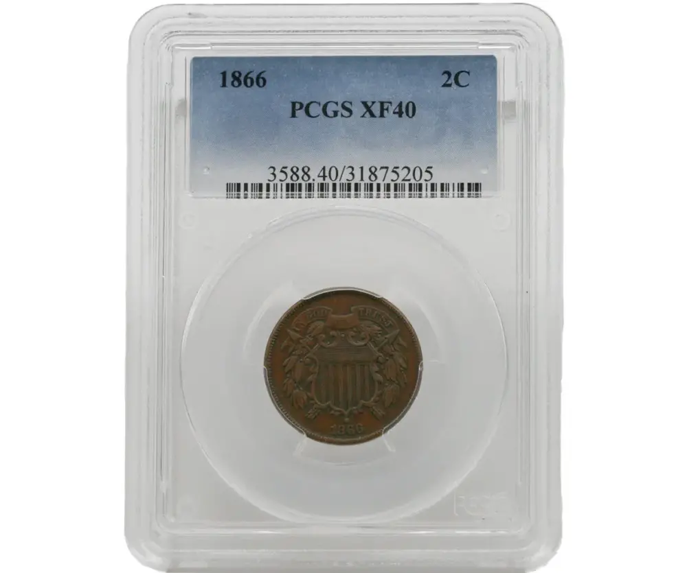 1864 2 Cent Piece