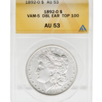 1892-O $1 Morgan Silver Dollar