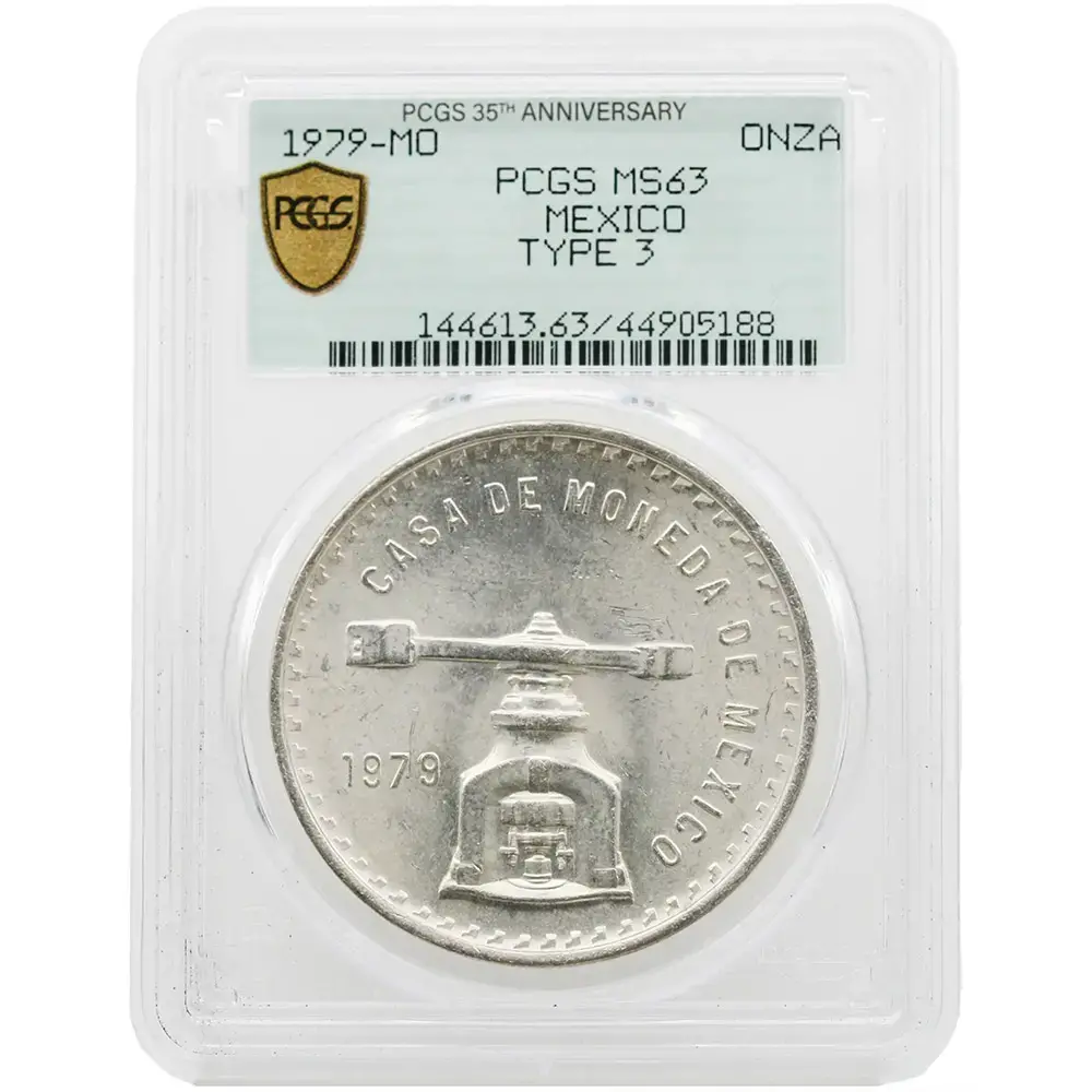 1979-Mo Mexican Onza Type 3