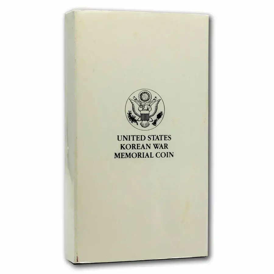 1991-P Korean War $1 Silver Comm Proof (w/Box & COA) - Image 4