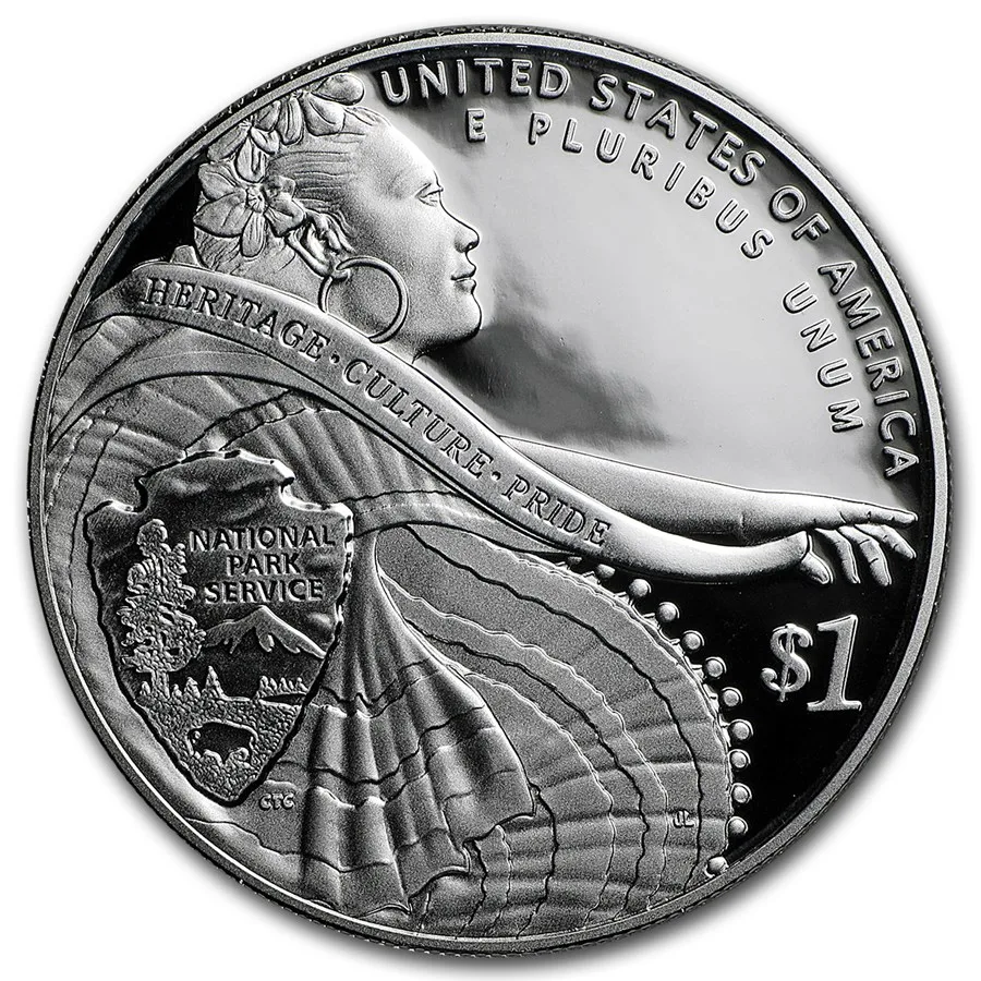 2016-P 100th Anniv National Park Service Silver Proof (Box & COA) - Image 2