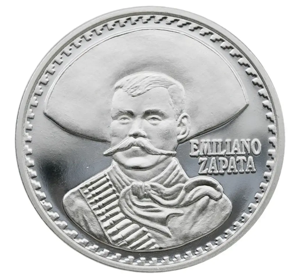 1 oz .999 Silver- Emiliano Zapata Round