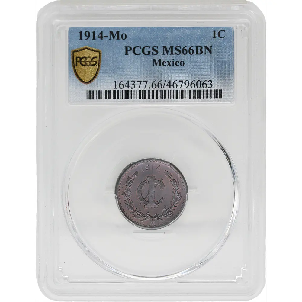1914-Mo Mexico Centavo