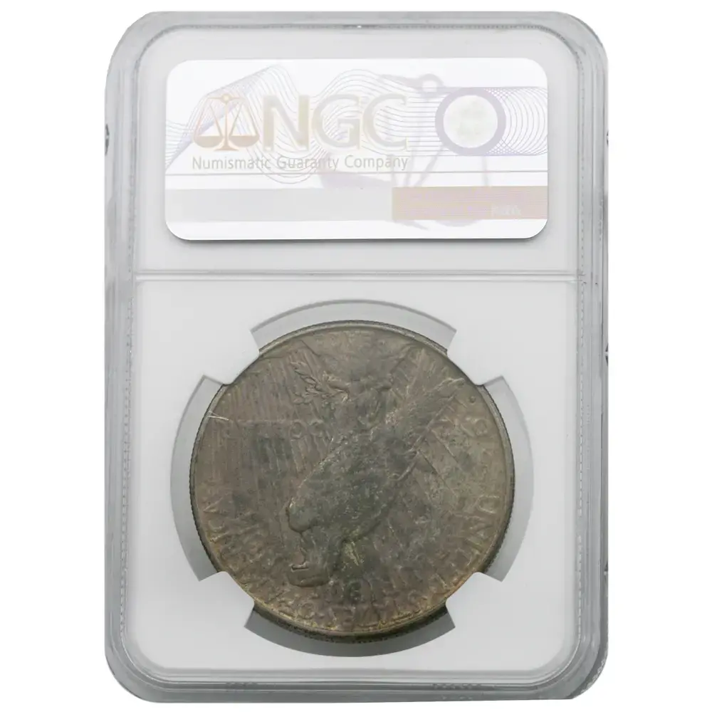 1934-S $1 Peace Dollar NGC AU53 - Image 2