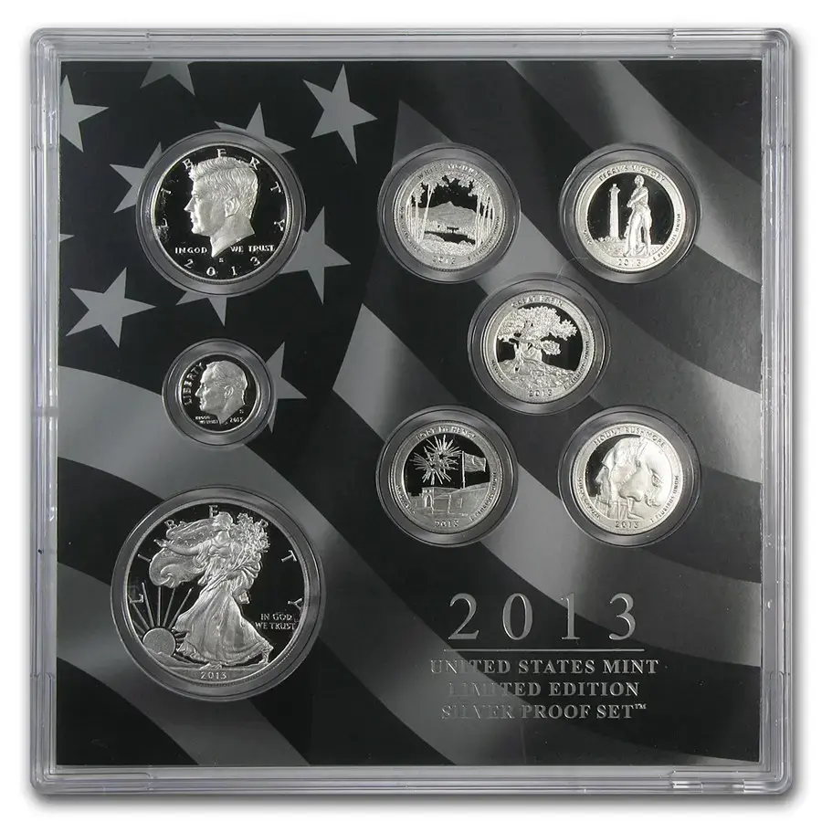 2013 US Mint Limited Edition Silver Proof Set - Image 2