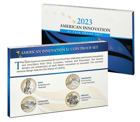 2023 $1 American Innovation Coin Proof Set - Image 5