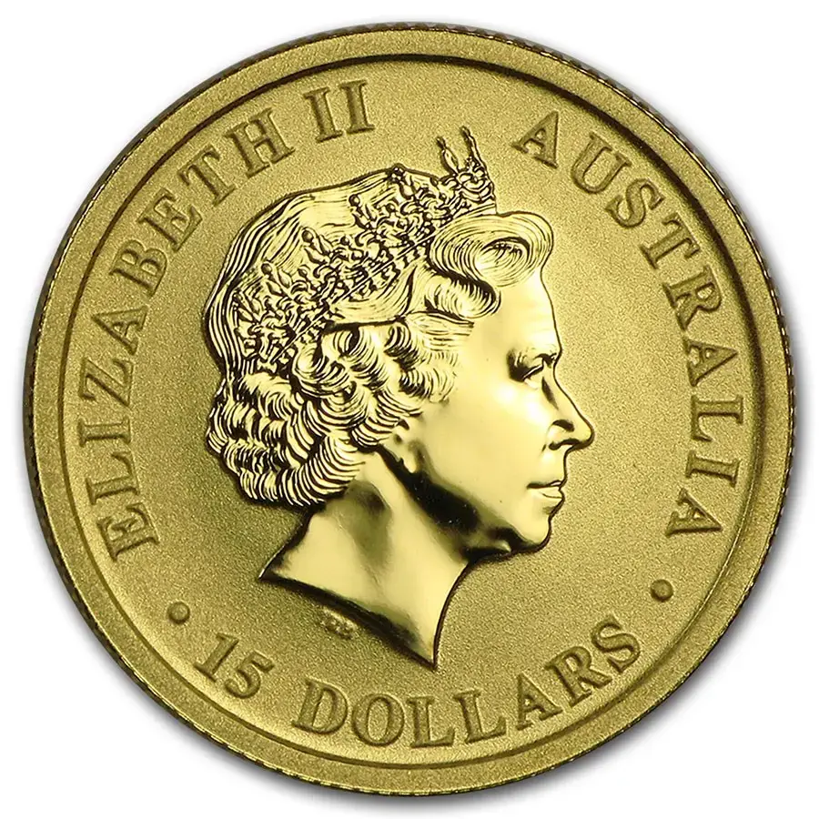 1/10 oz Australia .999 Gold Kangaroo BU (Random Year) - Image 2
