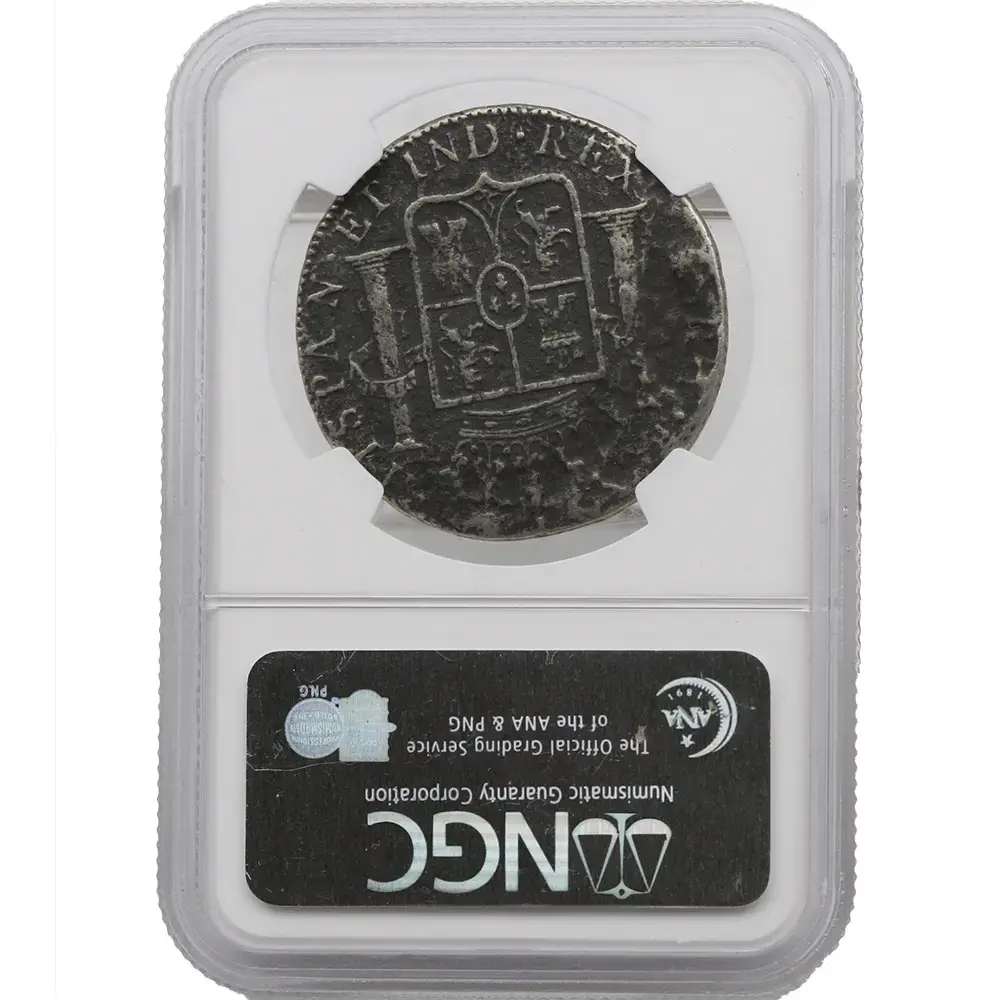 1783-MO|FF Mexico 8 Reales El Cazador NGC Genuine - Image 2