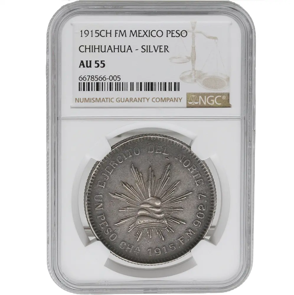 1915 Mexico Peso Chihuahua