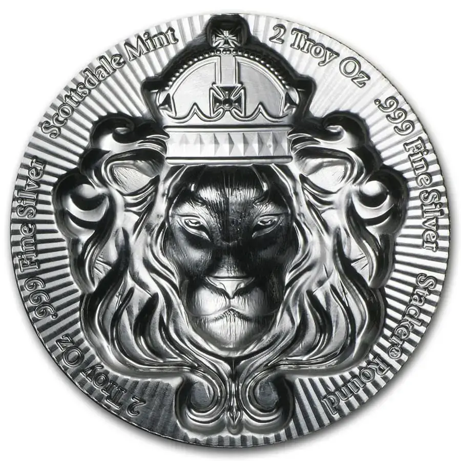 2 oz Scottsdale Silver Round- Stacker - Image 2