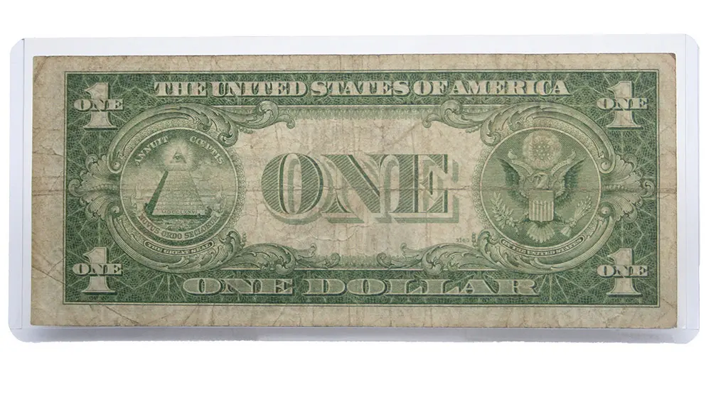 1935 $1 Expeirmental (S) Silver Certificate Specimen Fr#1610 - Image 2