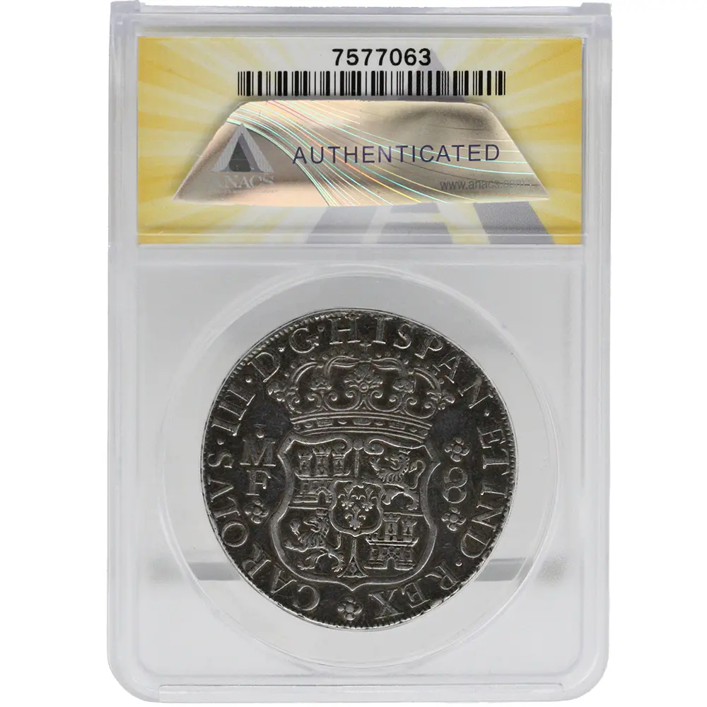1768-MO|MF Mexico 8 Reales ANACS XF 40 Polished - Image 2