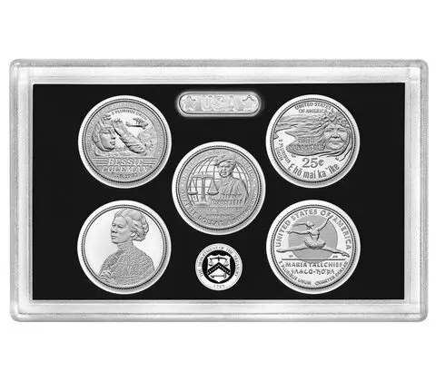 2023 American Women Quarters Silver Proof Set - Image 2
