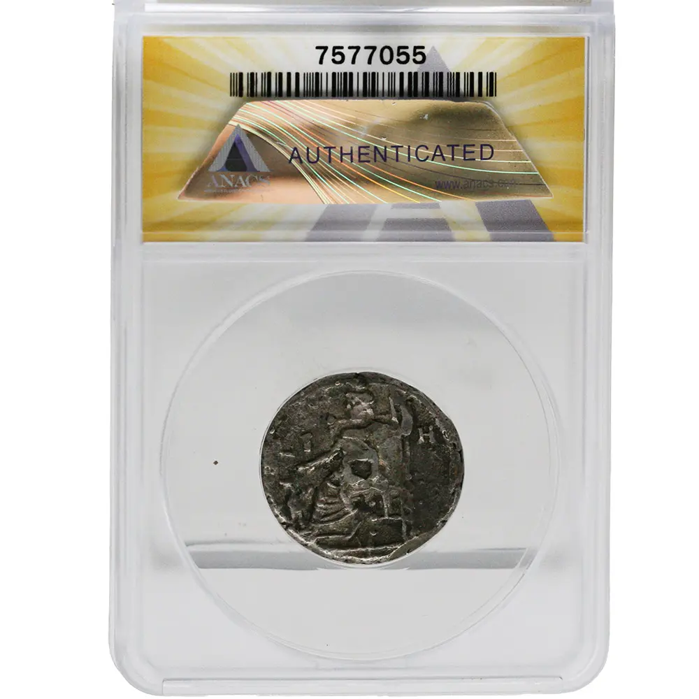 AD 154-55 Roman Antonius Pius AR Tetradrachm ANACS VF 20 - Image 2