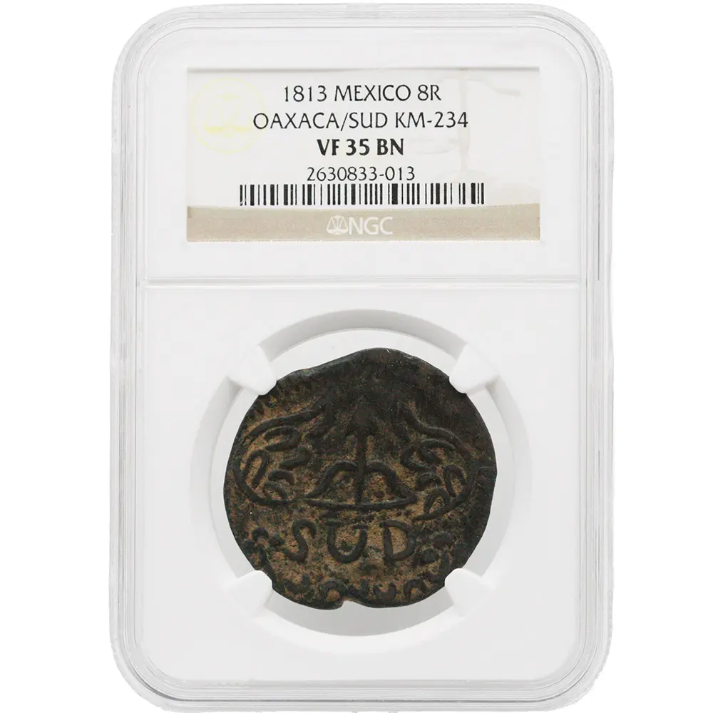 1813 Mexico 8 Reales Oaxaca/SUD
