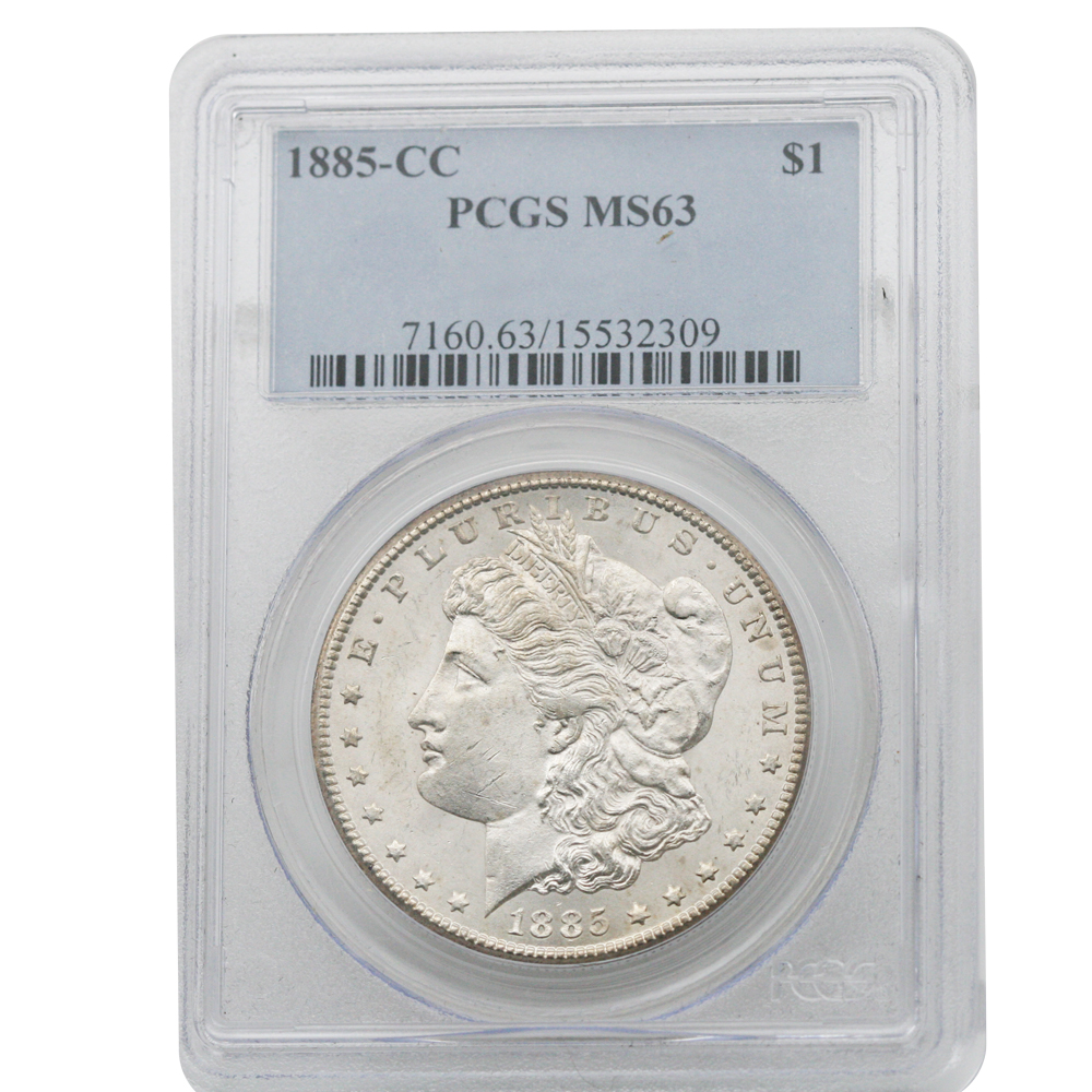 1885-CC $1 Morgan