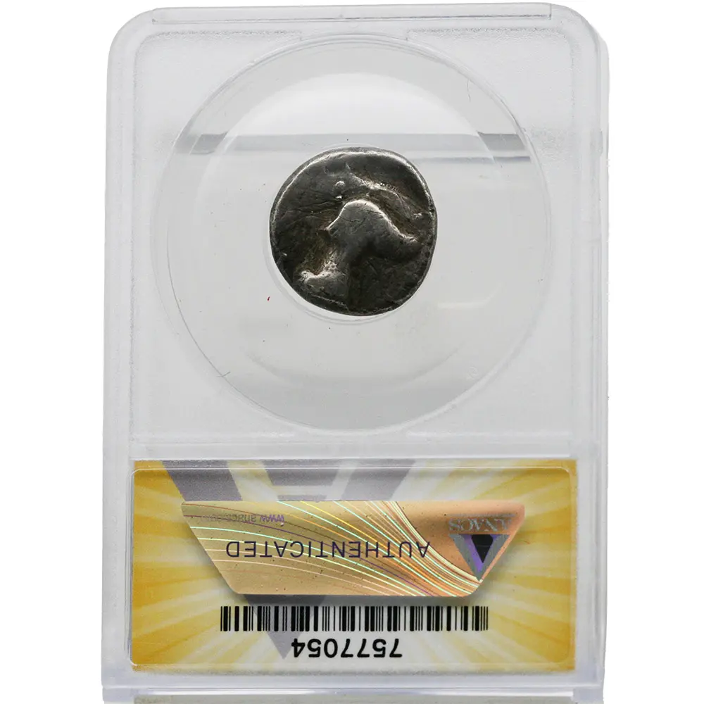 250-200 BC Greek Imitative Philip II AR Tetradrachm ANACS VG 8 - Image 2