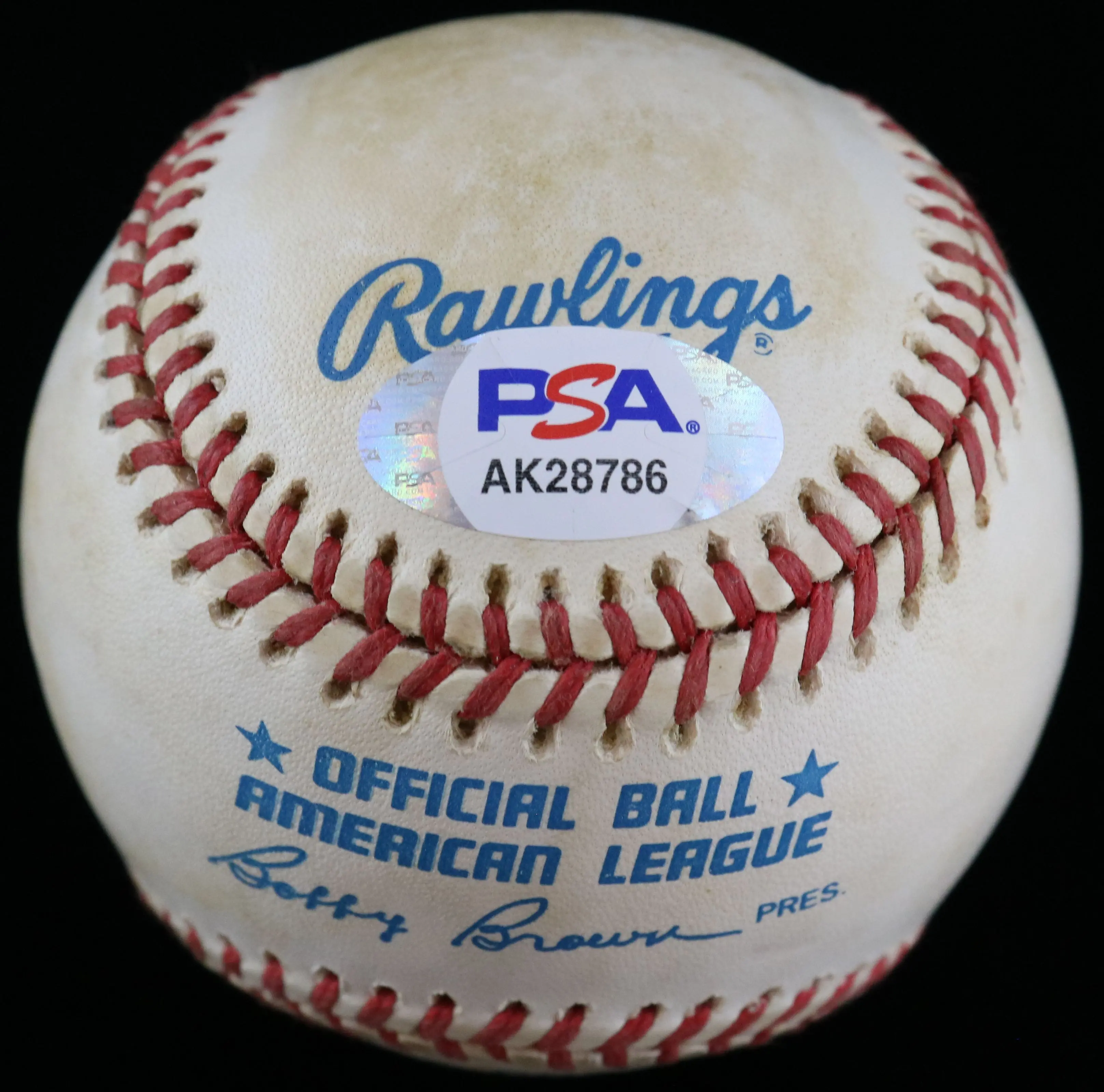 Reggie Jackson Signed Baseball - Image 4