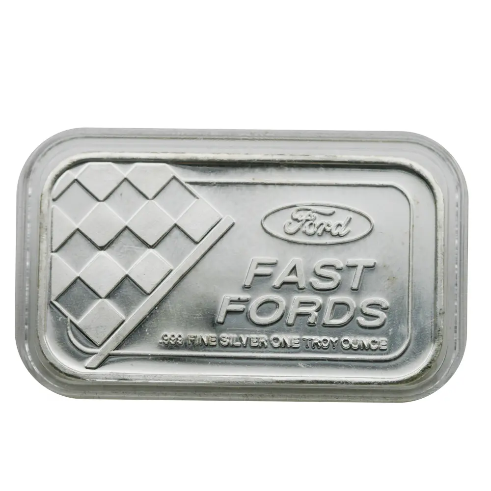 1965 Connie Kalitta 1 oz .999 Silver- Fast Fords - Image 2