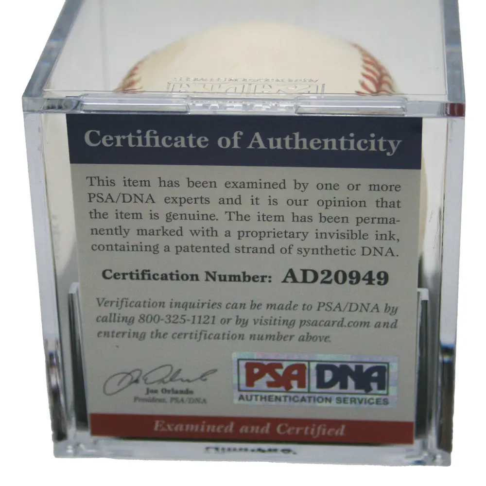 David Justice Signed Baseball - Image 2