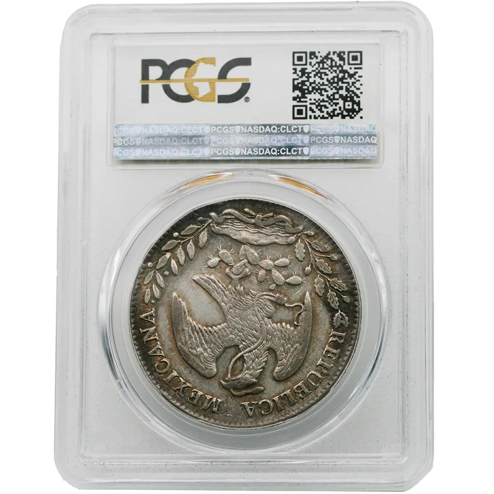 1863-Mo|TH Mexico 8 Reales PCGS AU 53 - Image 2