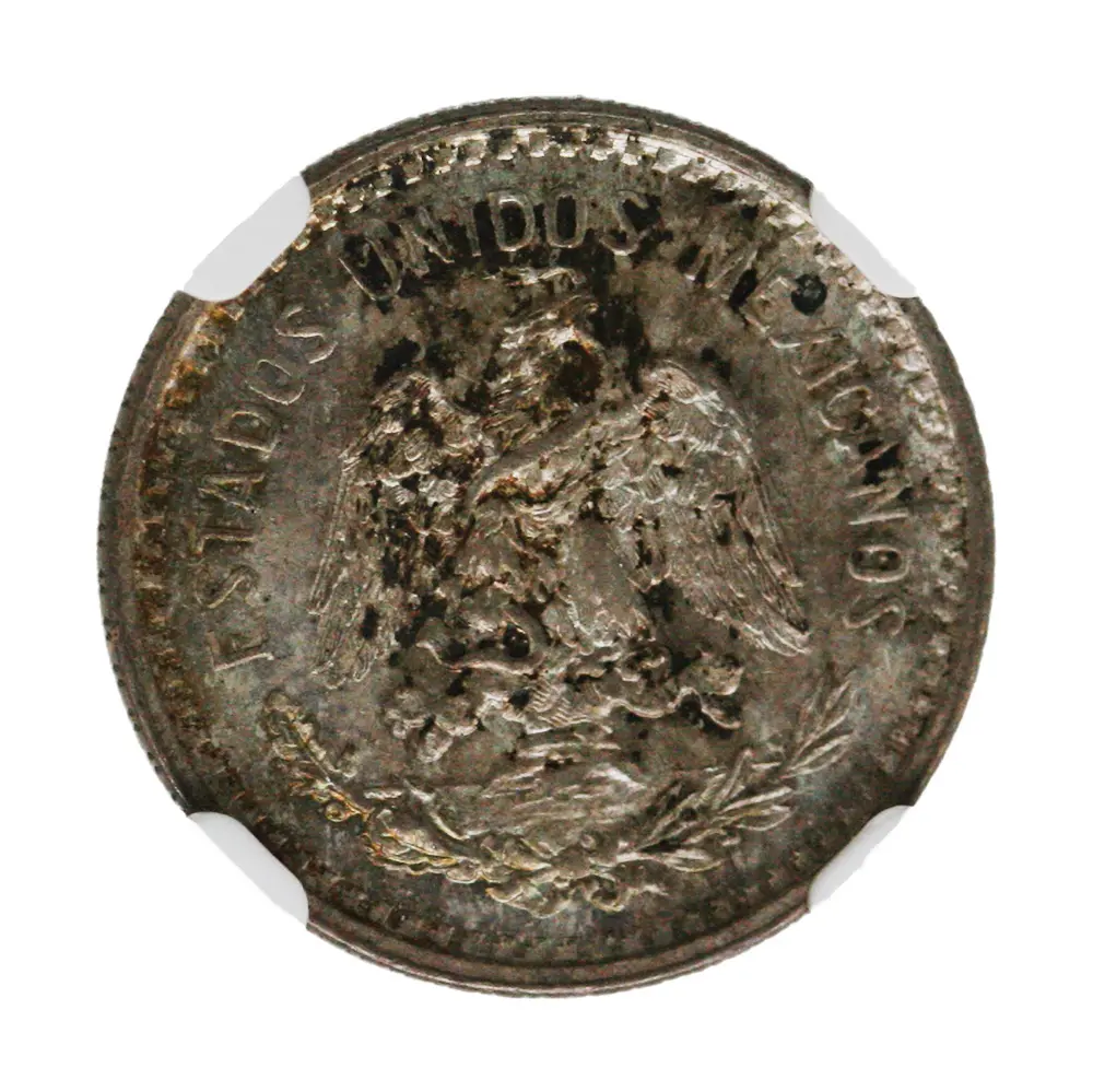 1905-Mo Mexico 10 Centavos NGC MS 63 - Image 4