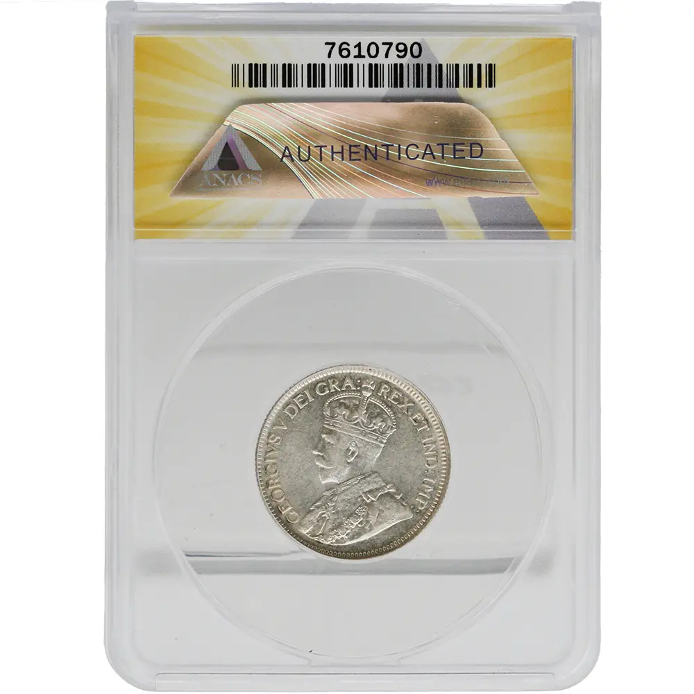 1931 Canada 25 Cents ANACS AU 50 - Image 2