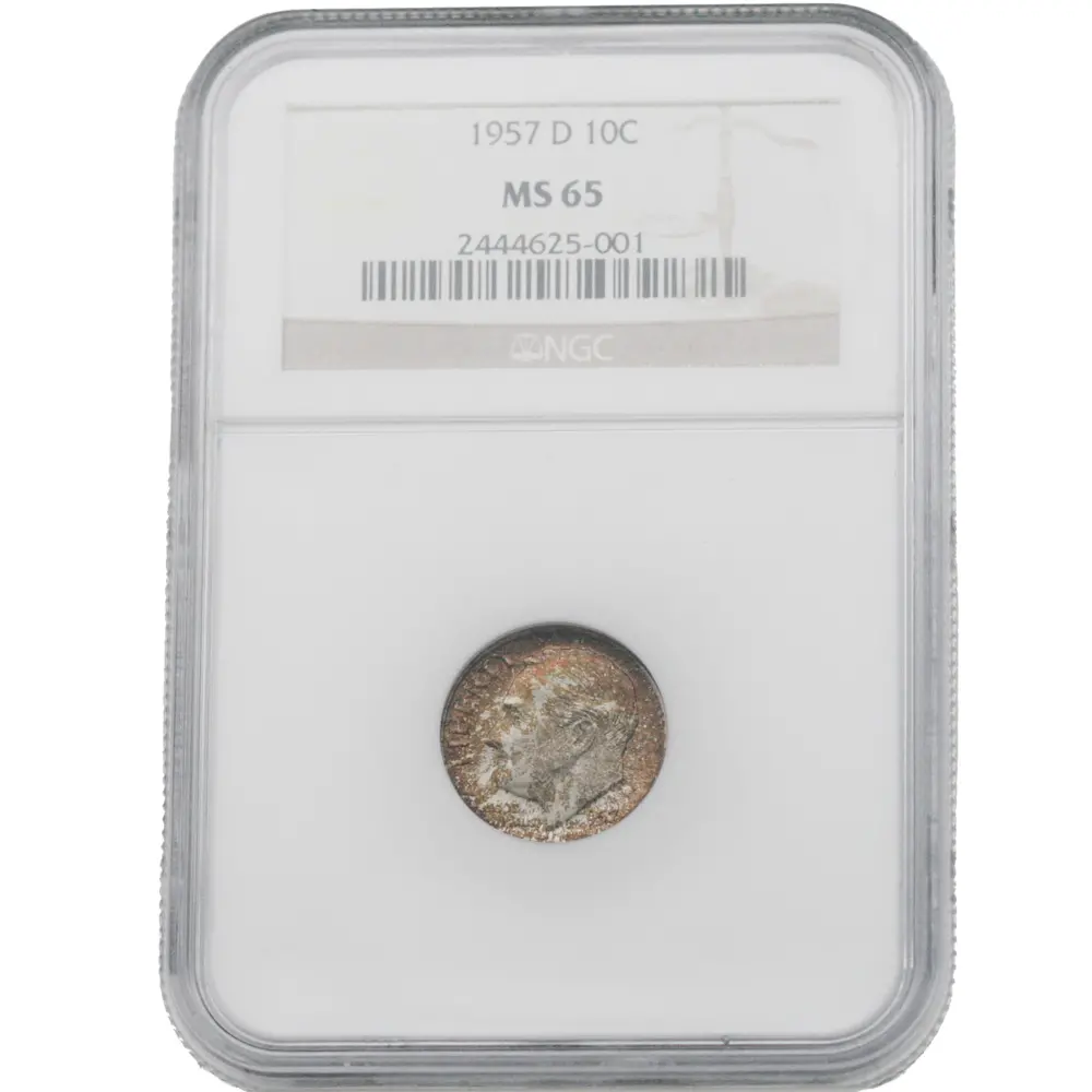 1957-D 10C Roosevelt Dime