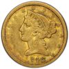 1846 $5 Liberty Head PCGS Very Fine 25