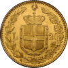 1882-R Italy Gold 20 Lira NGC MS 64