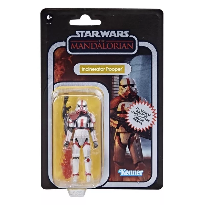 Incinerator Trooper Carbonized Kenner Star Wars: The Mandalorian