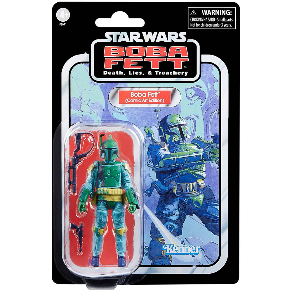 Boba Fett Kenner Comic Edition Figure Star Wars
