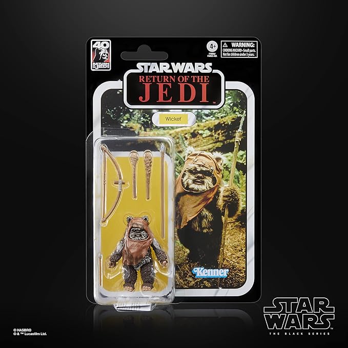Wicket Kenner 6" Figure Star Wars: Return Of The Jedi