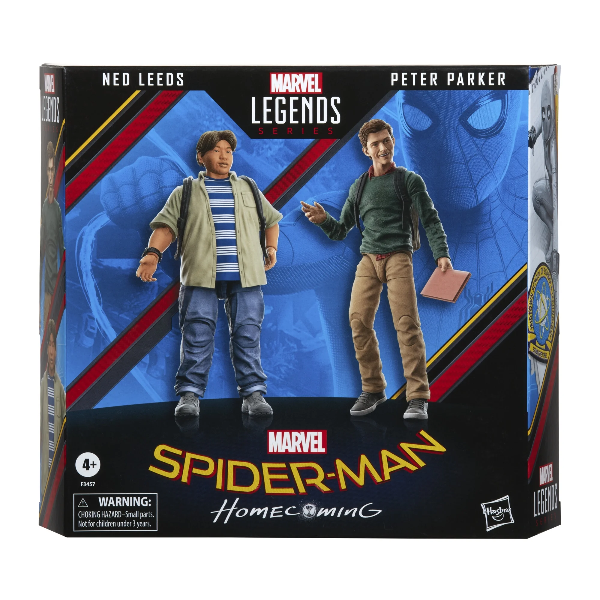 Marvel Legends Series Peter Parker and deals Ned Leed