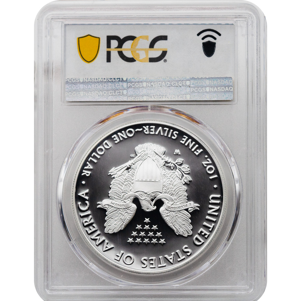 2021-W $1 T-1 American Silver Eagle PCGS PR69 - Image 2