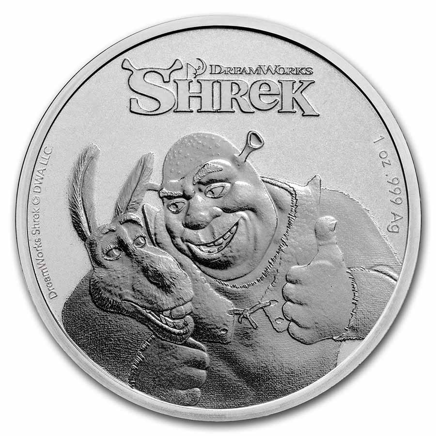 2021 Shrek 20th Anniversary 1 oz .999