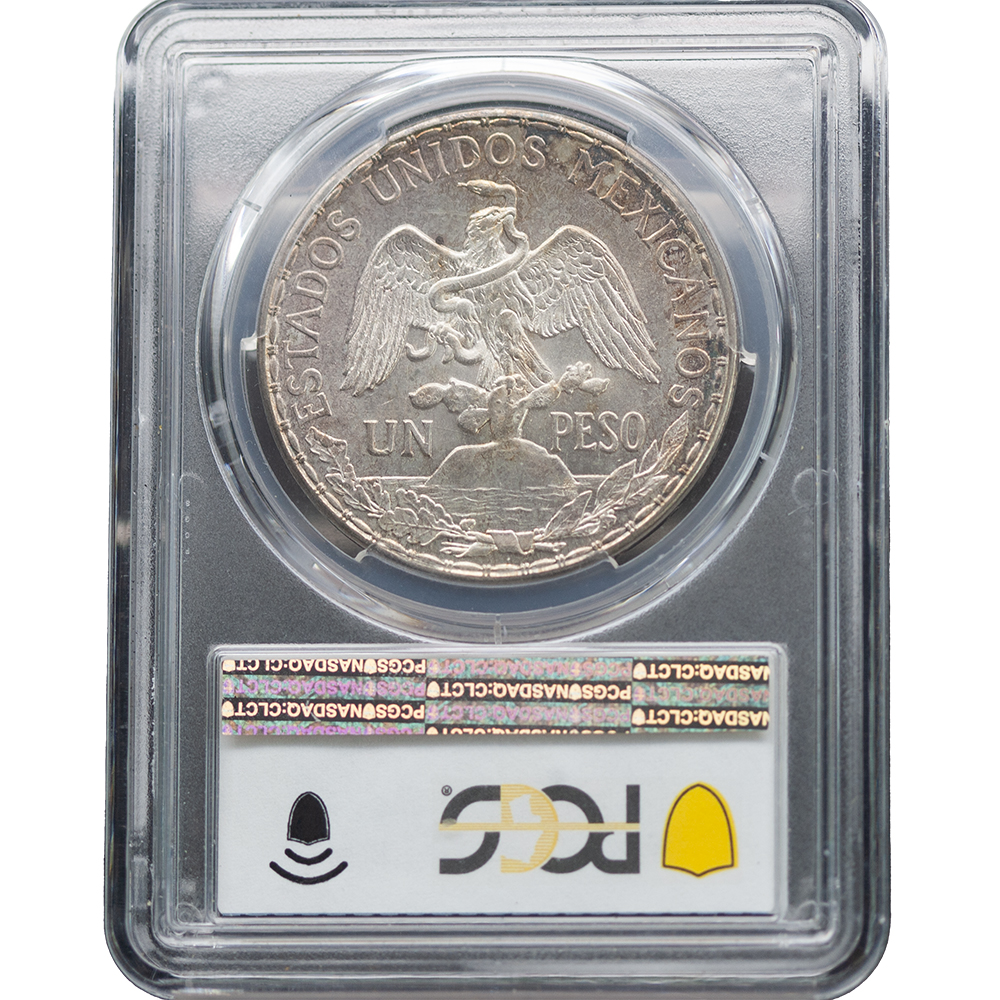 1913 Mexico Peso PCGS MS 64