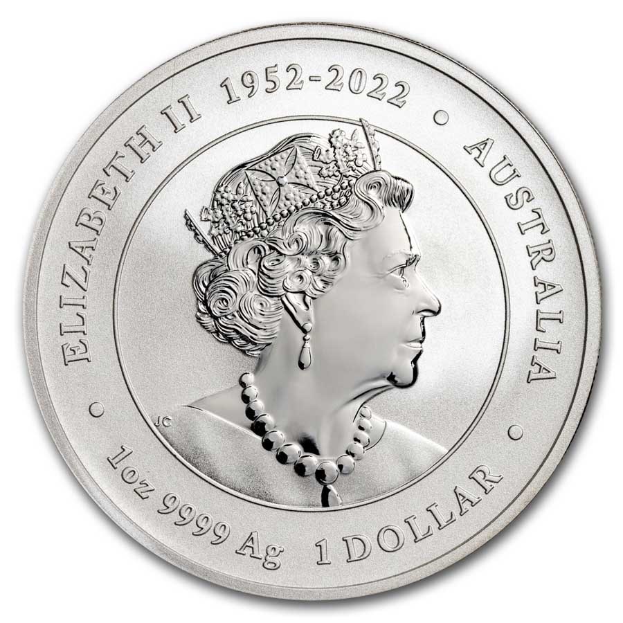 2024 Australia 1 oz Silver Lunar Dragon BU (Series III) - Image 2