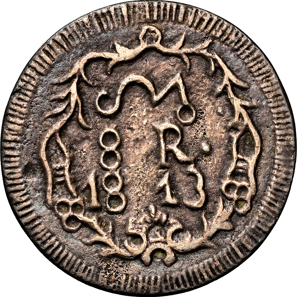 1813 Mexico Cast Silver 8 Reales Oaxaca/Sud NGC AU Details - CV