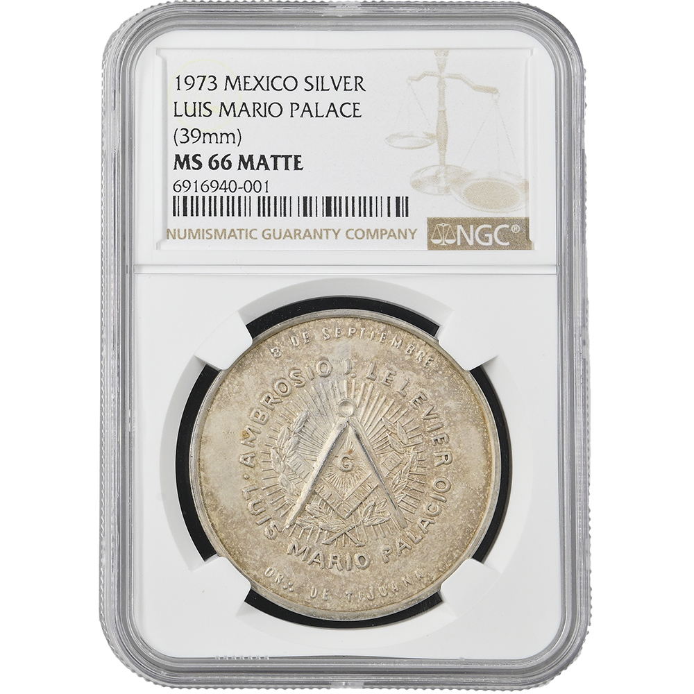 1973 Mexico Ignacio Zaragoza No. 3 50th Anniversary NGC MS 66 Matte