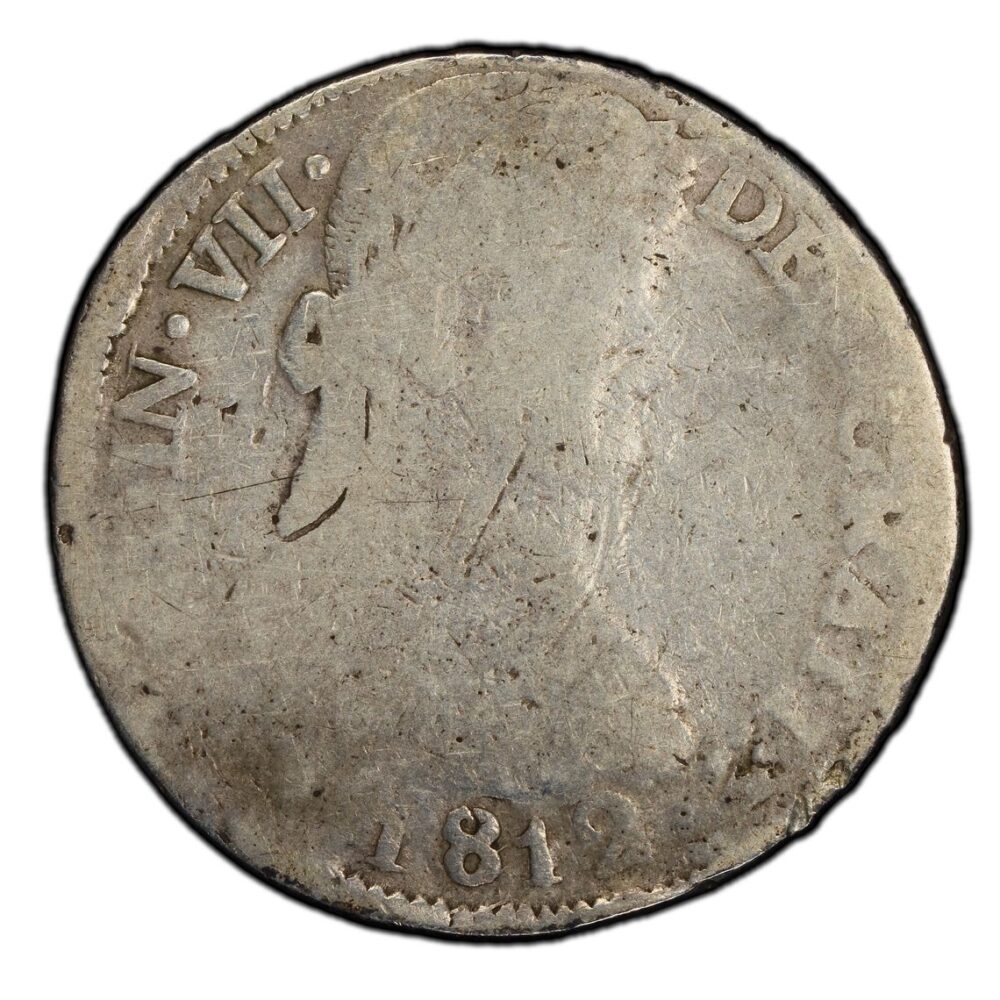 1812-D RM Mexico 8 Reales Durango PCGS VG 8
