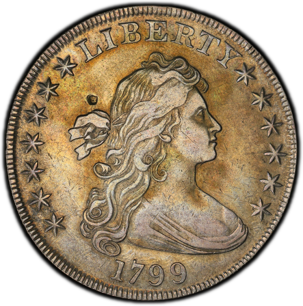 1799 $1 Flowing Hair Dollar PCGS XF Detail