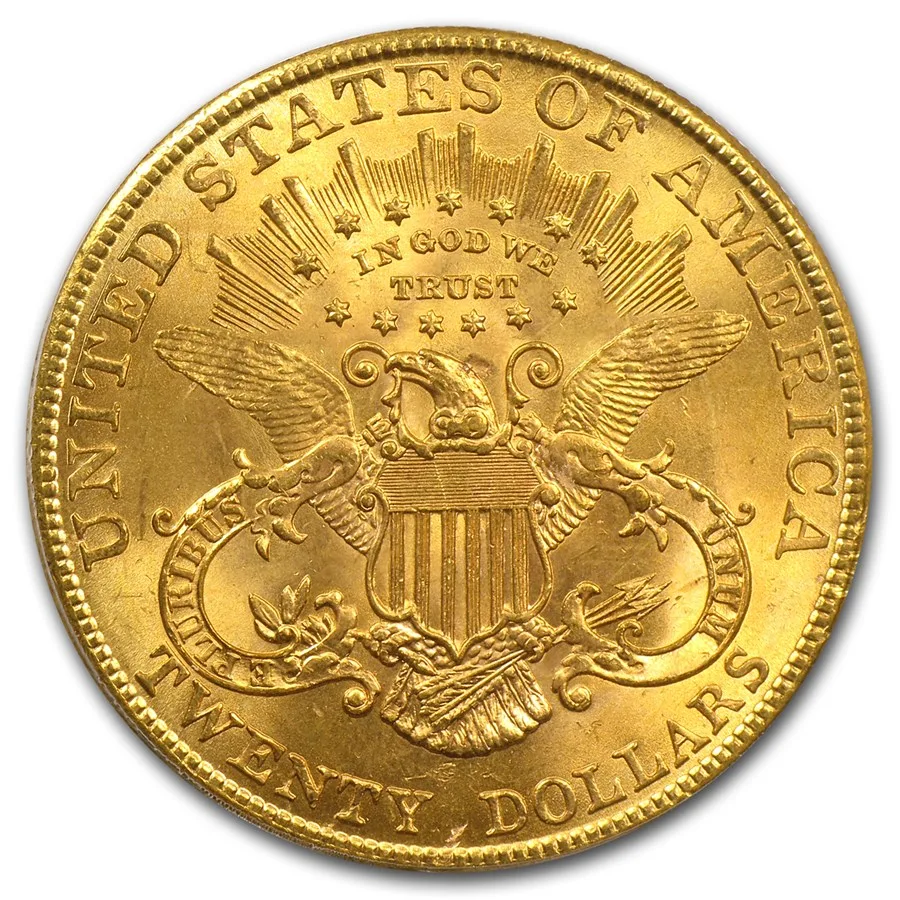 $20 Liberty Gold Double Eagle PCGS MS-62 (Random Year)