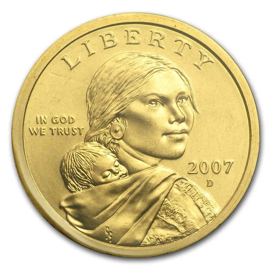 2007 U.S. Mint Uncirculated Dollar Set (w/Burnished Silver Eagle) - Image 4