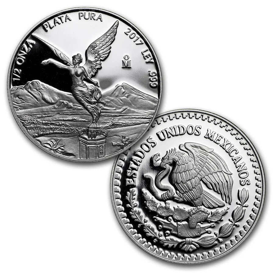 2017 Mexico 5-Coin Silver Libertad Proof Set (1.9 oz, Wood Box) - Image 3