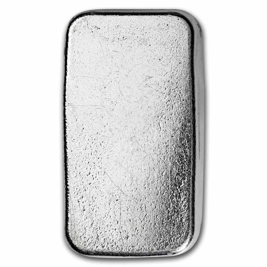 5 oz Cast-Poured Silver Bar- 9Fine Mint - Image 3