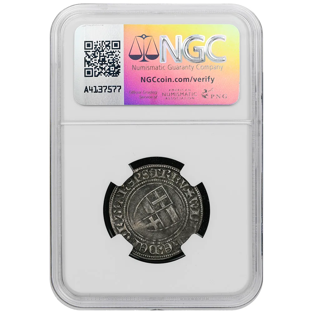 1388-1418 Germany 1 Groschen Trier Werner Von Falkenstein NGC VF 30 - Image 2